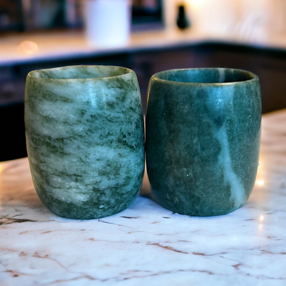 Jade Shot Glasses